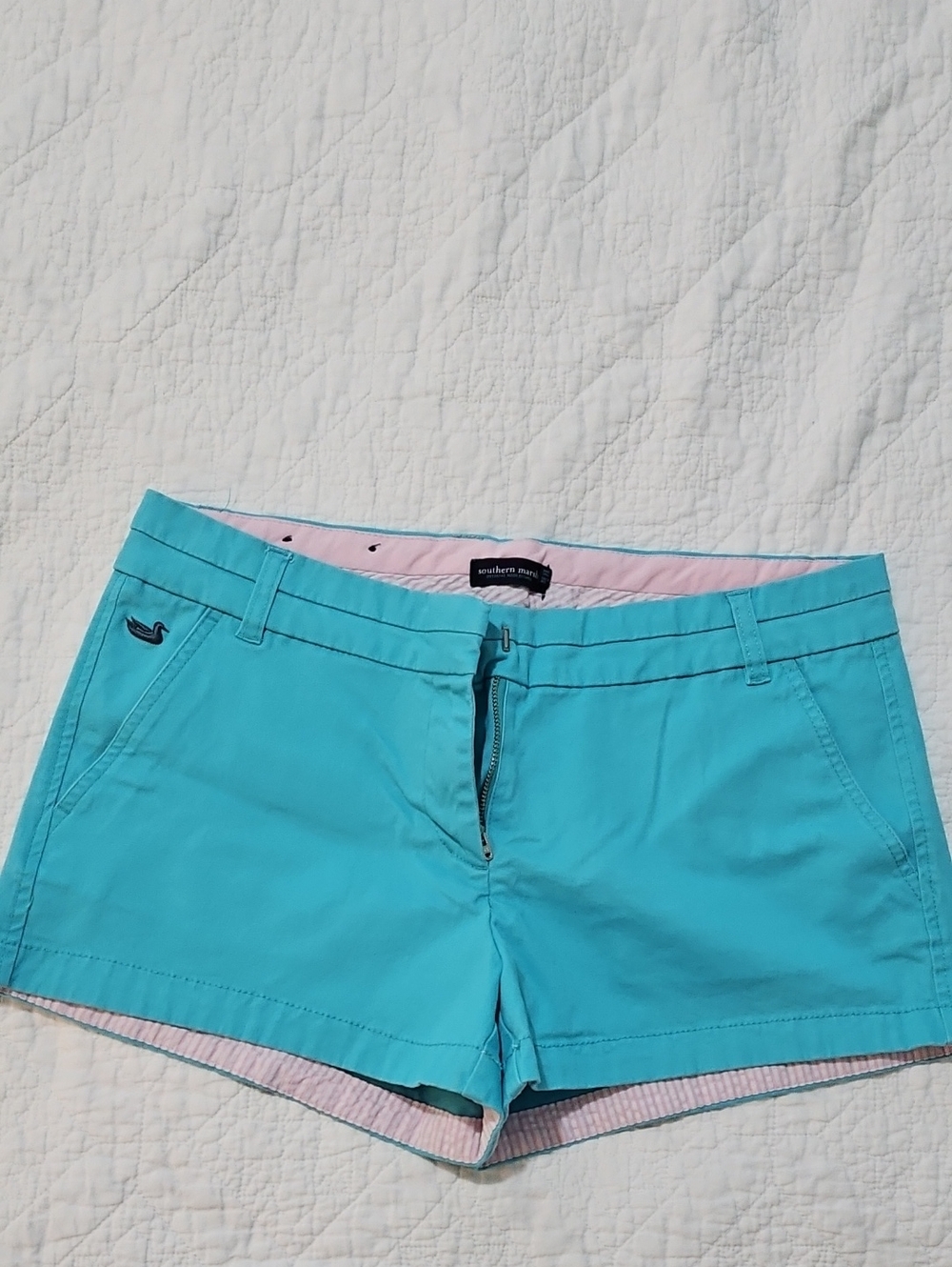 Southern Marsh Turquoise Women’s Bermuda Shorts